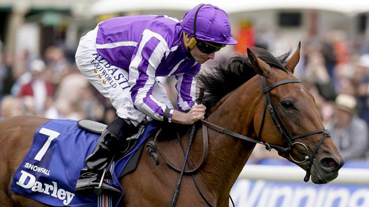 Ryan Moore in action at York
